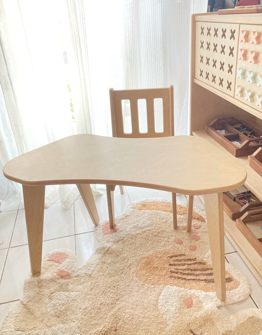Grow-With-Me Table & Chair Set — Premium Baltic Birch
